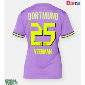 Borussia Dortmund Joey Veerman #25 Replika Tredjetrøje Dame 2026-27 Kortærmet